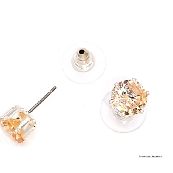 COPY - Authentic Swarovski® Elements Crystals Surgical Steel Stud Earrings 8MM … - Picture 2 of 9